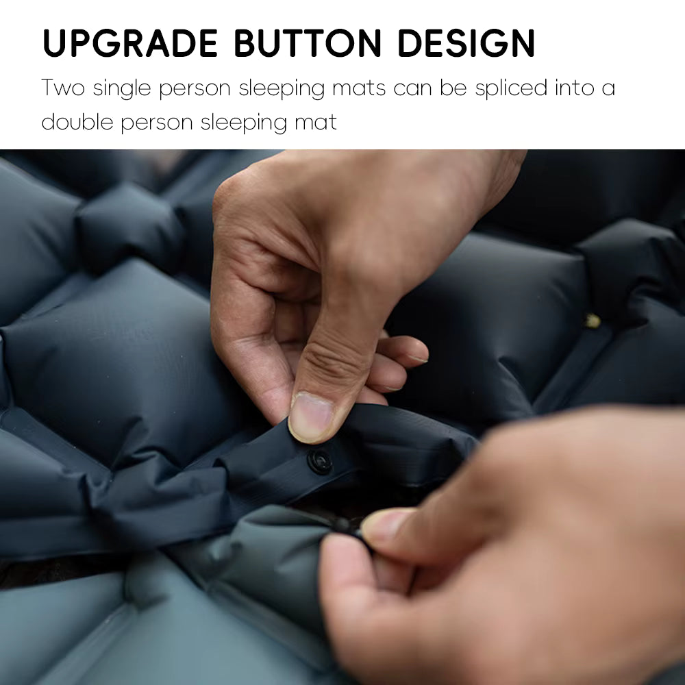 Inflatable Camping Mattress Self-Inflating Built-In Pillow