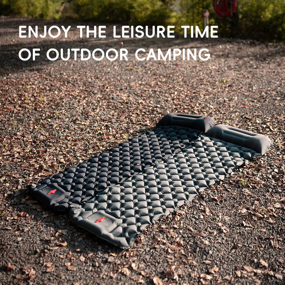 Inflatable Camping Mattress Self-Inflating Built-In Pillow