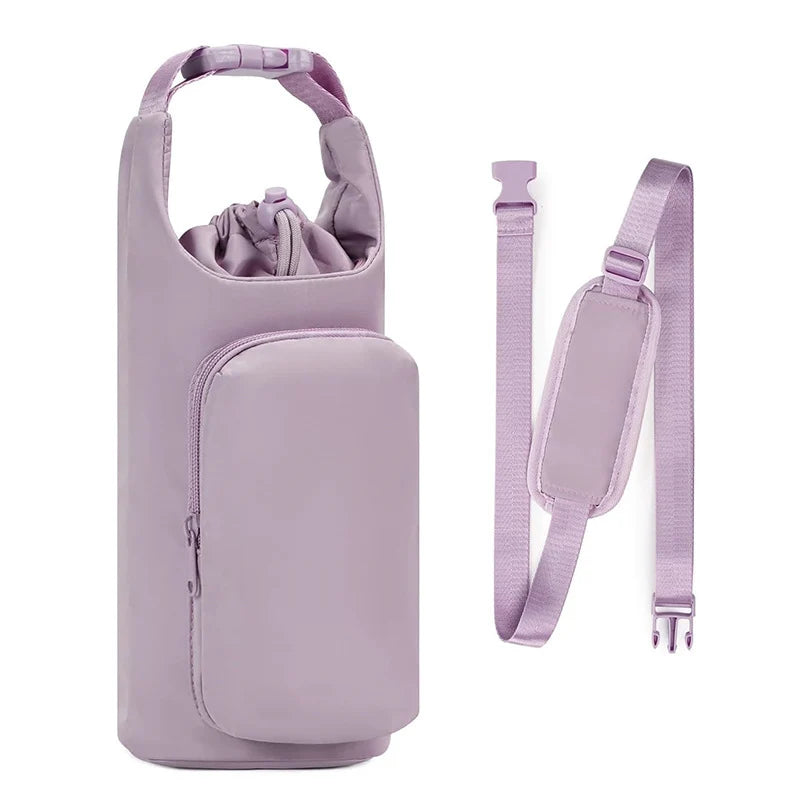 Insulated Beverage Carrier Thermal Insulation Adjustable Strap