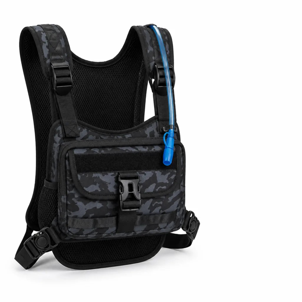 Integrated Water Reservoir Hydration Backpack