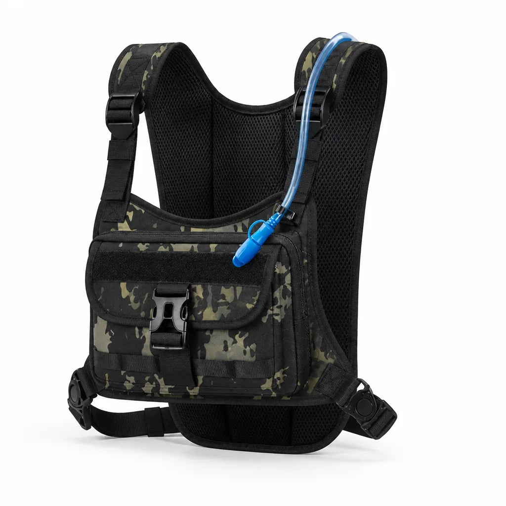 Integrated Water Reservoir Hydration Backpack