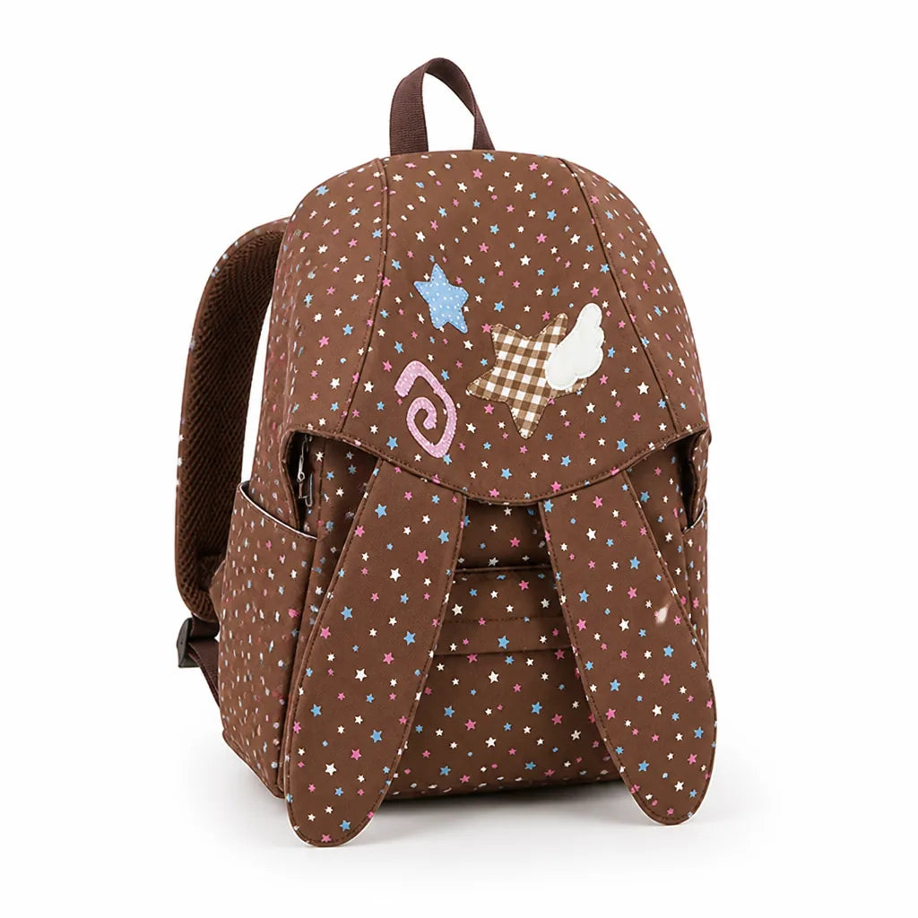 Kids Backpack With Bunny Ears And Padded Shoulder Straps
