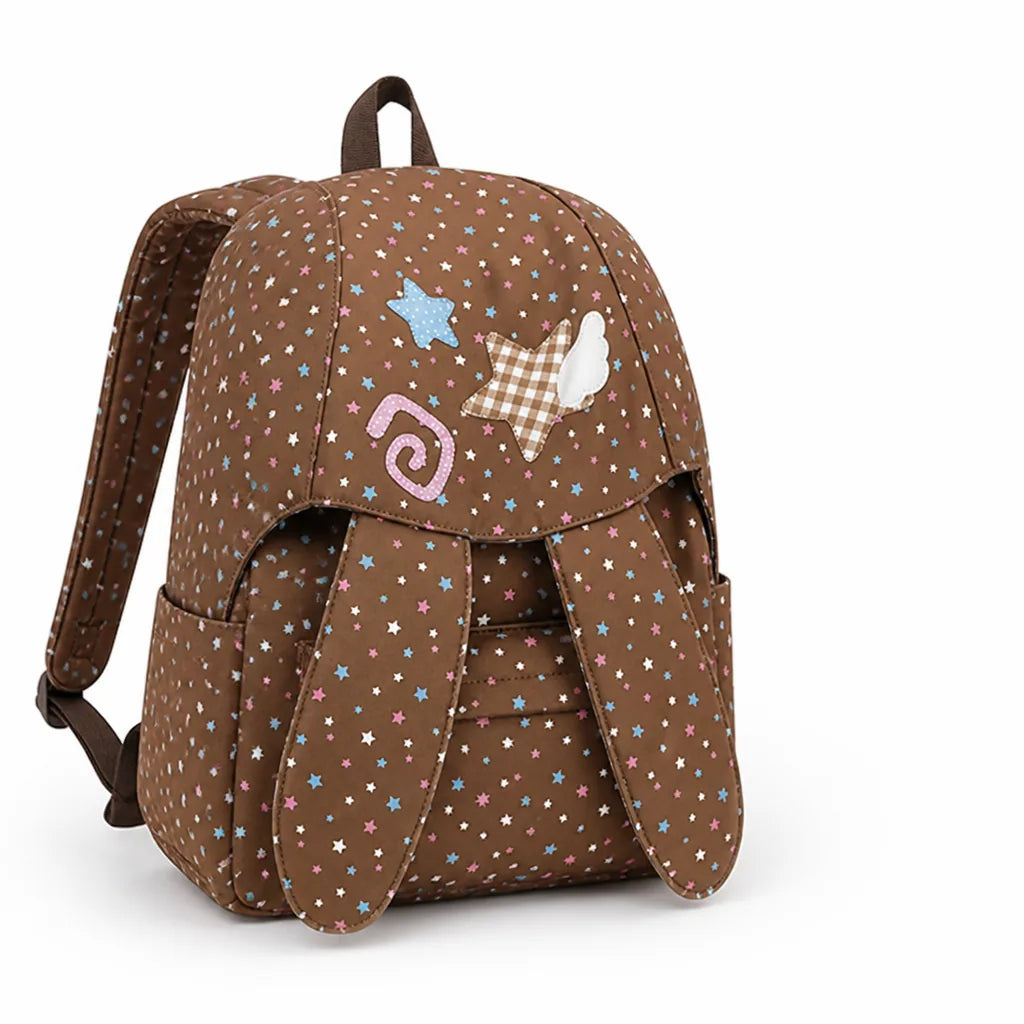 Kids Backpack With Bunny Ears And Padded Shoulder Straps