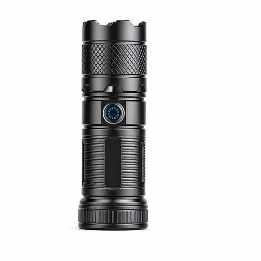 LED Flashlight USB-C Rechargeable Adjustable Zoom 2000 mAh