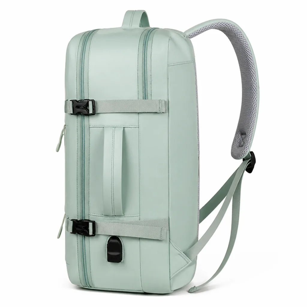 Laptop Backpack Water-Resistant Organizer Fits Up To 15-Inch