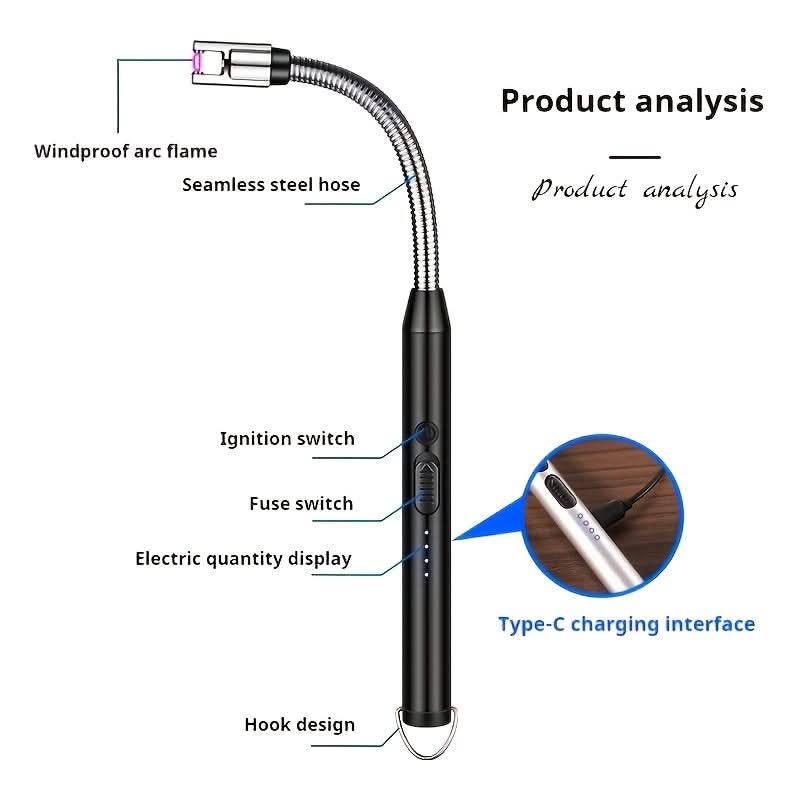 Lighter Windproof Metal Compact