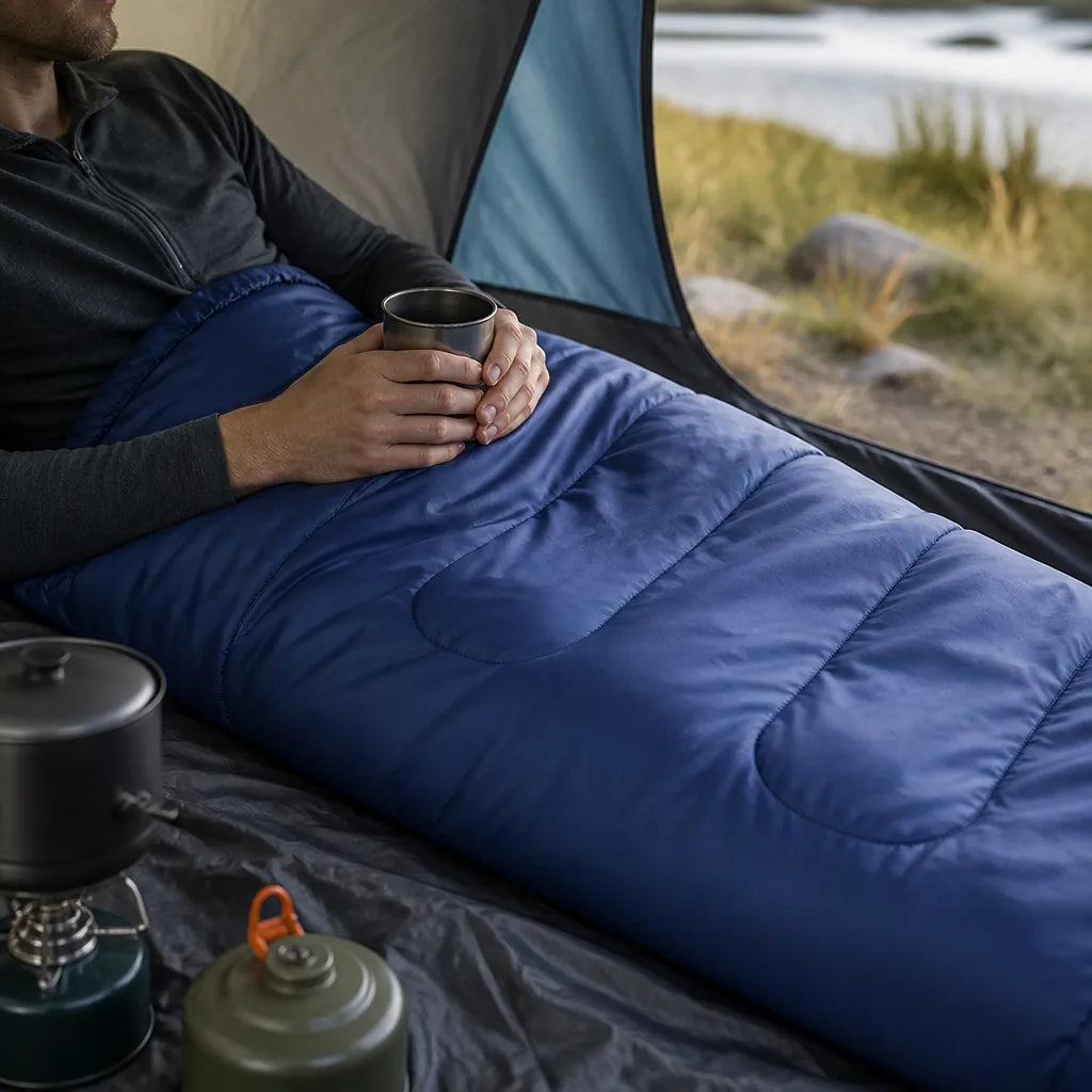 Lightweight Waterproof Camping & Backpacking Sleeping Bag (4-Season)