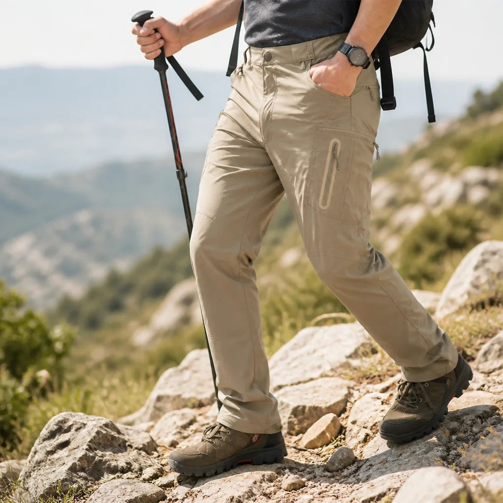 Men's Cargo Pants Quick-Dry & Water-Resistant Multi-Pocket