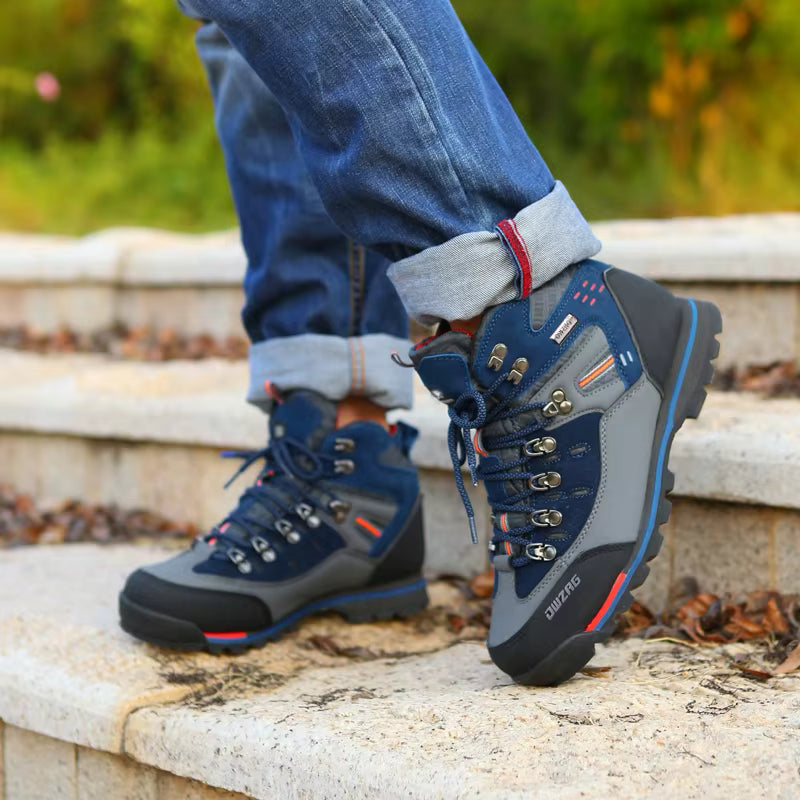 Men's Hiking Boots High-Top Waterproof & Insulated