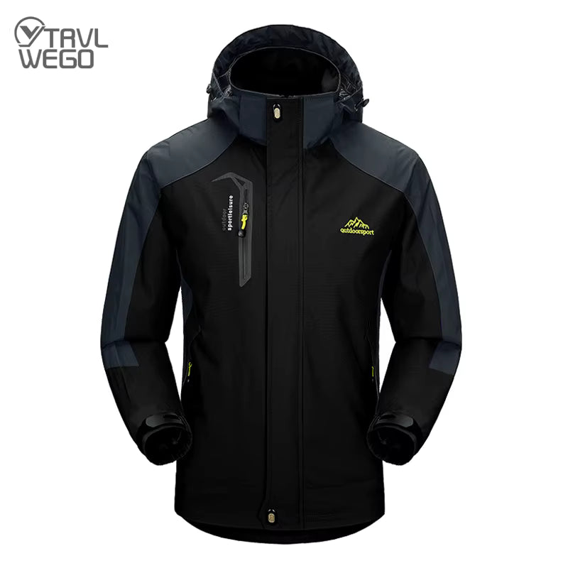 Men's Hiking Jacket Waterproof & Windproof Ultralight Breathable