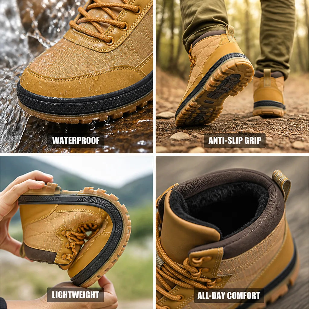 Men's Hiking Shoes Lightweight Waterproof Anti-Slip