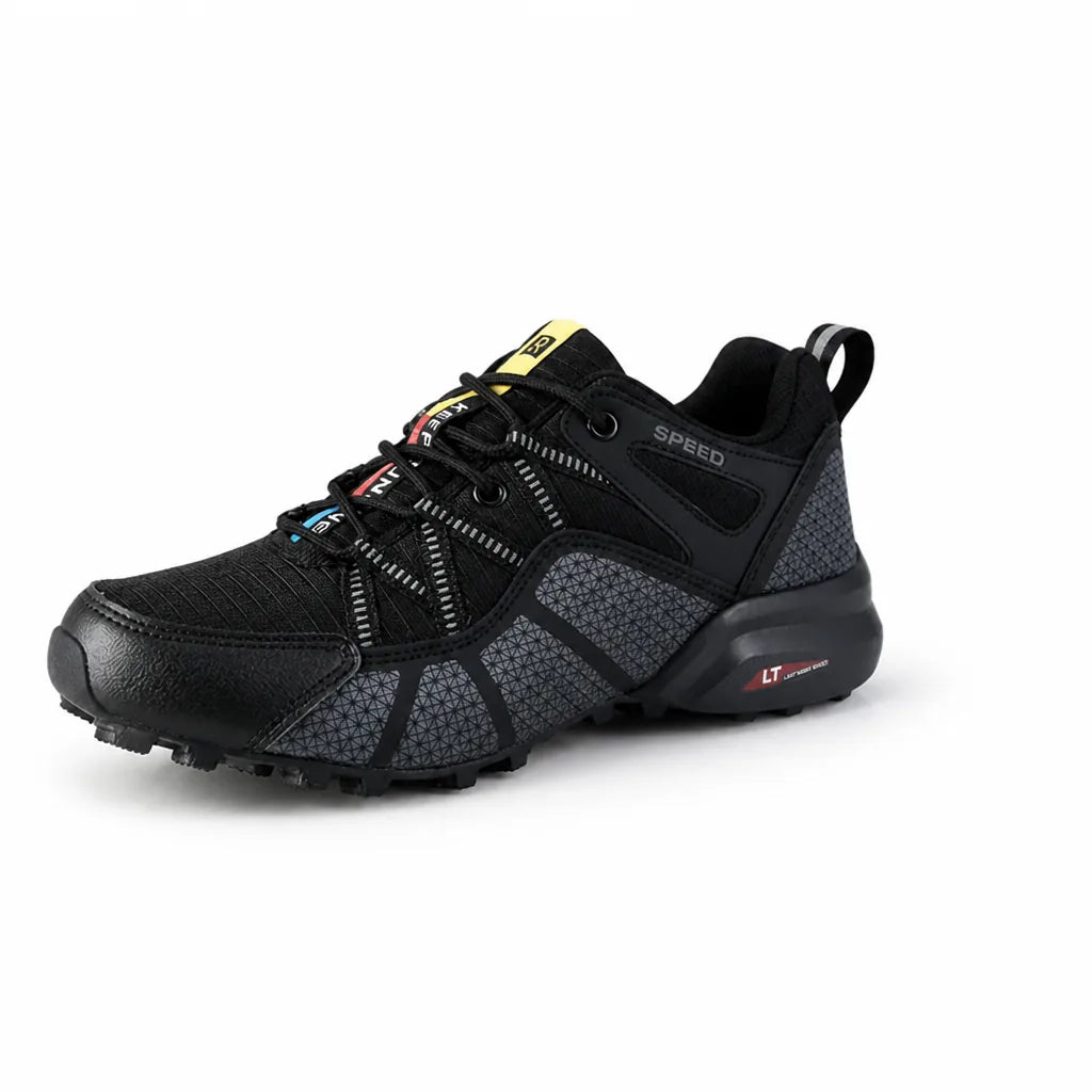Men's Hiking Shoes Waterproof & Breathable Traction Sole