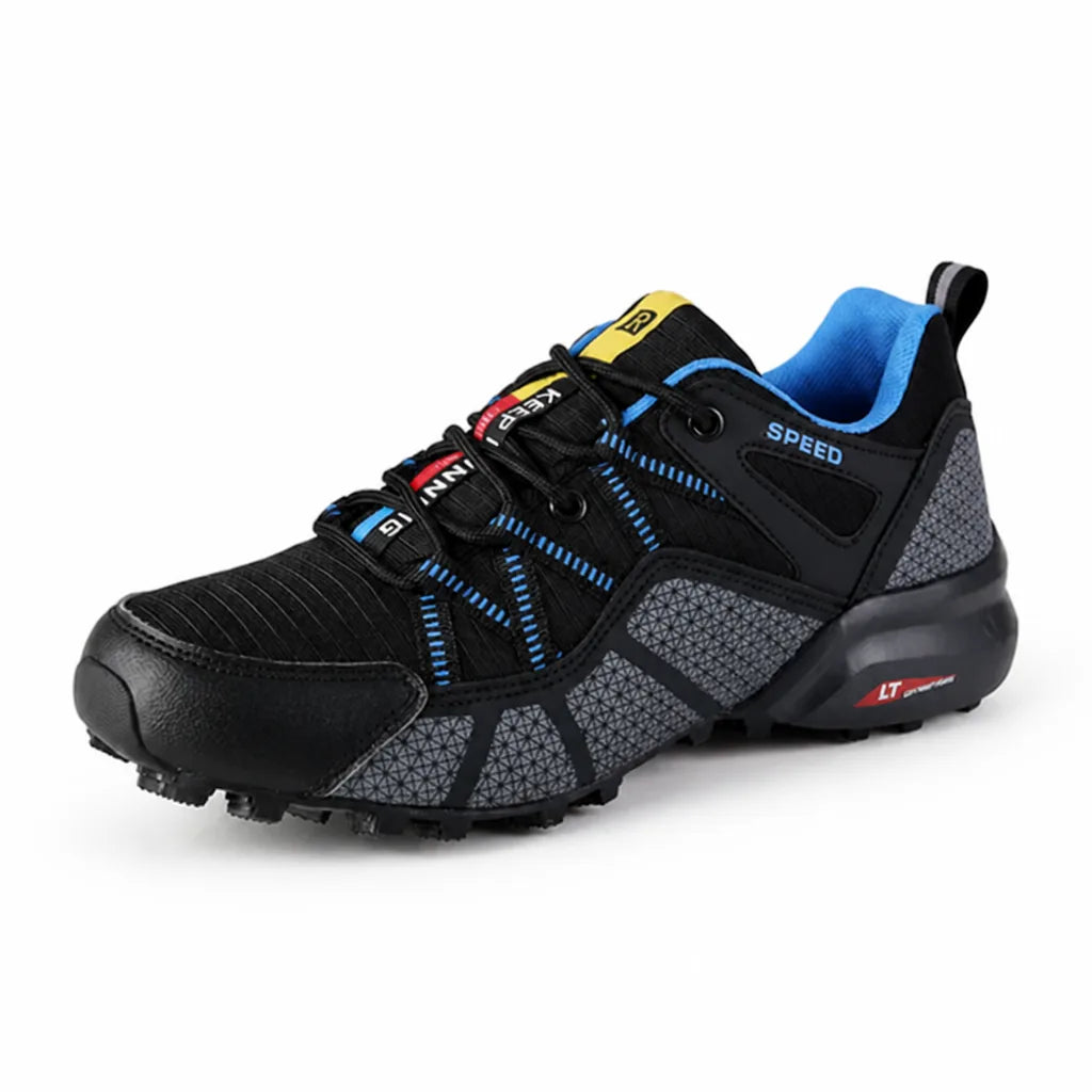 Men's Hiking Shoes Waterproof & Breathable Traction Sole