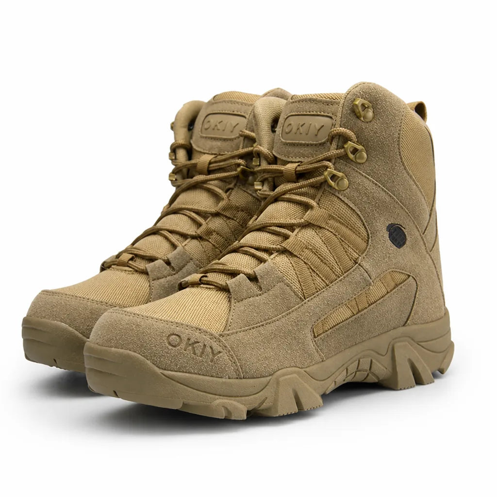 Men's Hiking Shoes Waterproof & Cushioned Support