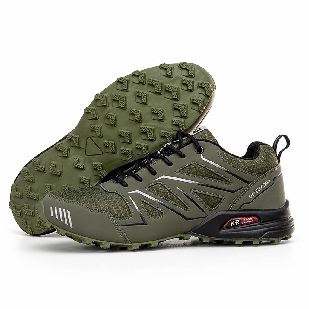 Men's Hiking Shoes Waterproof Non-Slip Rubber Outsole Lightweight