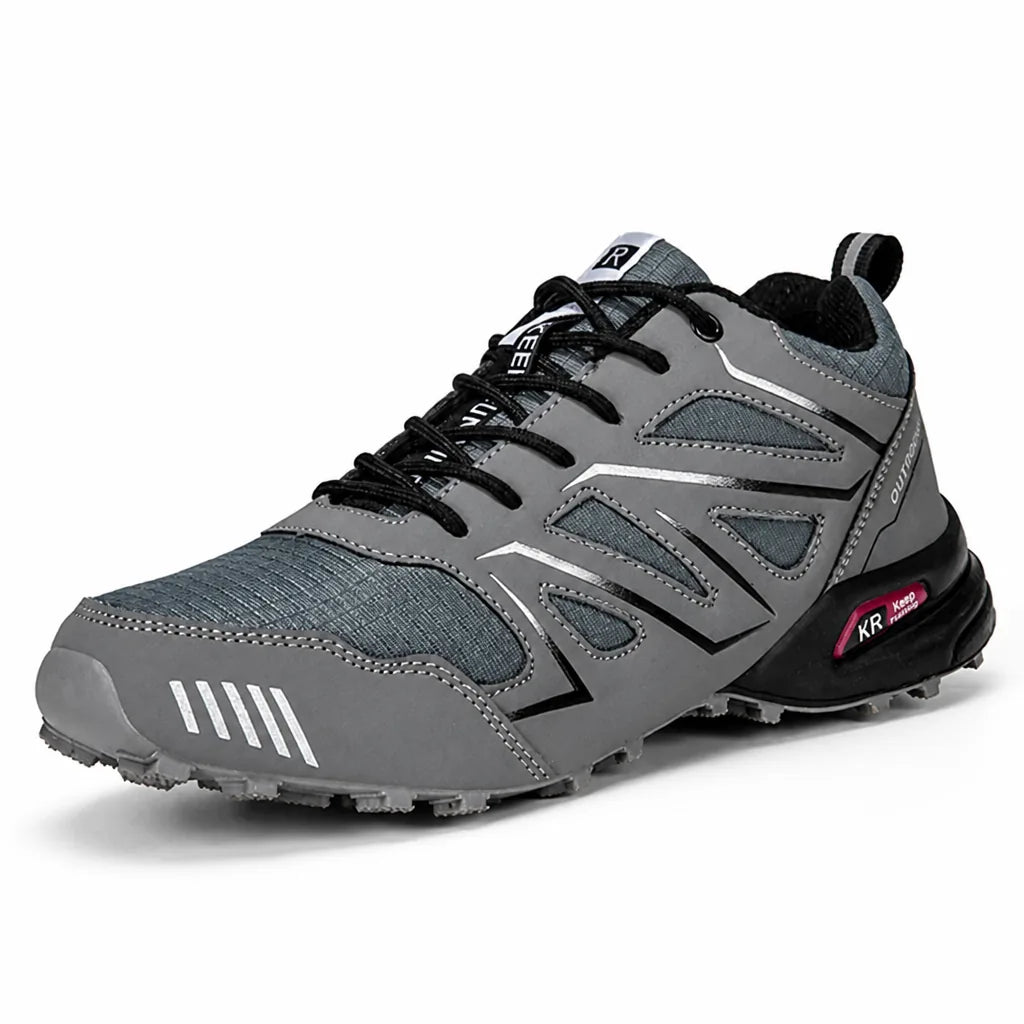 Men's Hiking Shoes Waterproof Non-Slip Rubber Outsole Lightweight