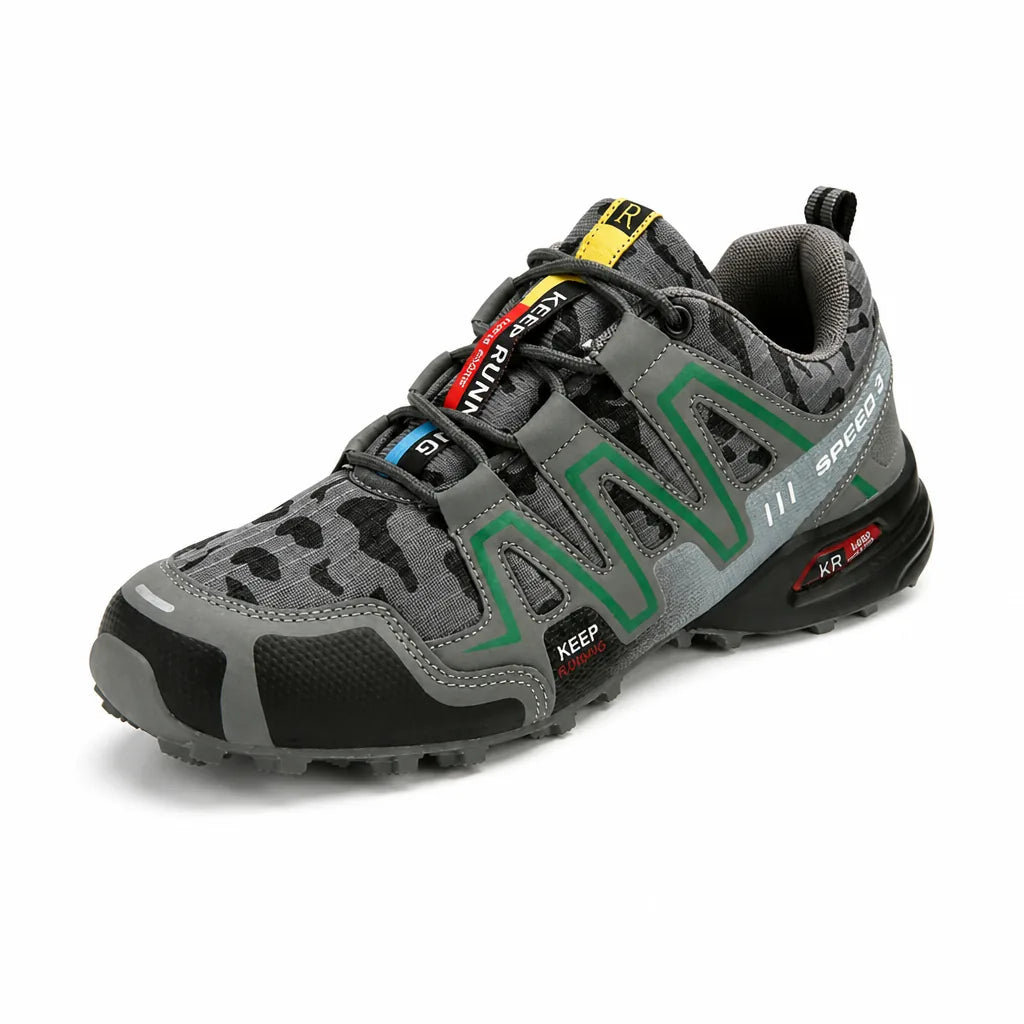 Men's Walking Shoes Waterproof & Breathable Slip-Resistant Sole