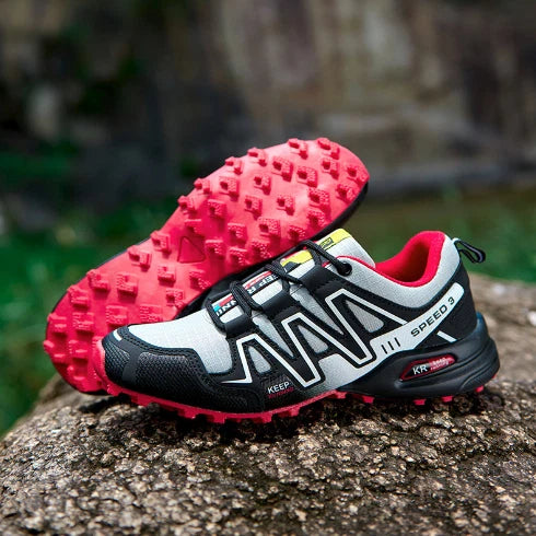 Men's Walking Shoes Waterproof & Breathable Slip-Resistant Sole