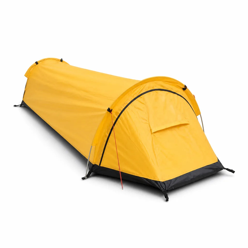 Mesh Vent Panels and Reinforced Floor Tent (Single-Person)