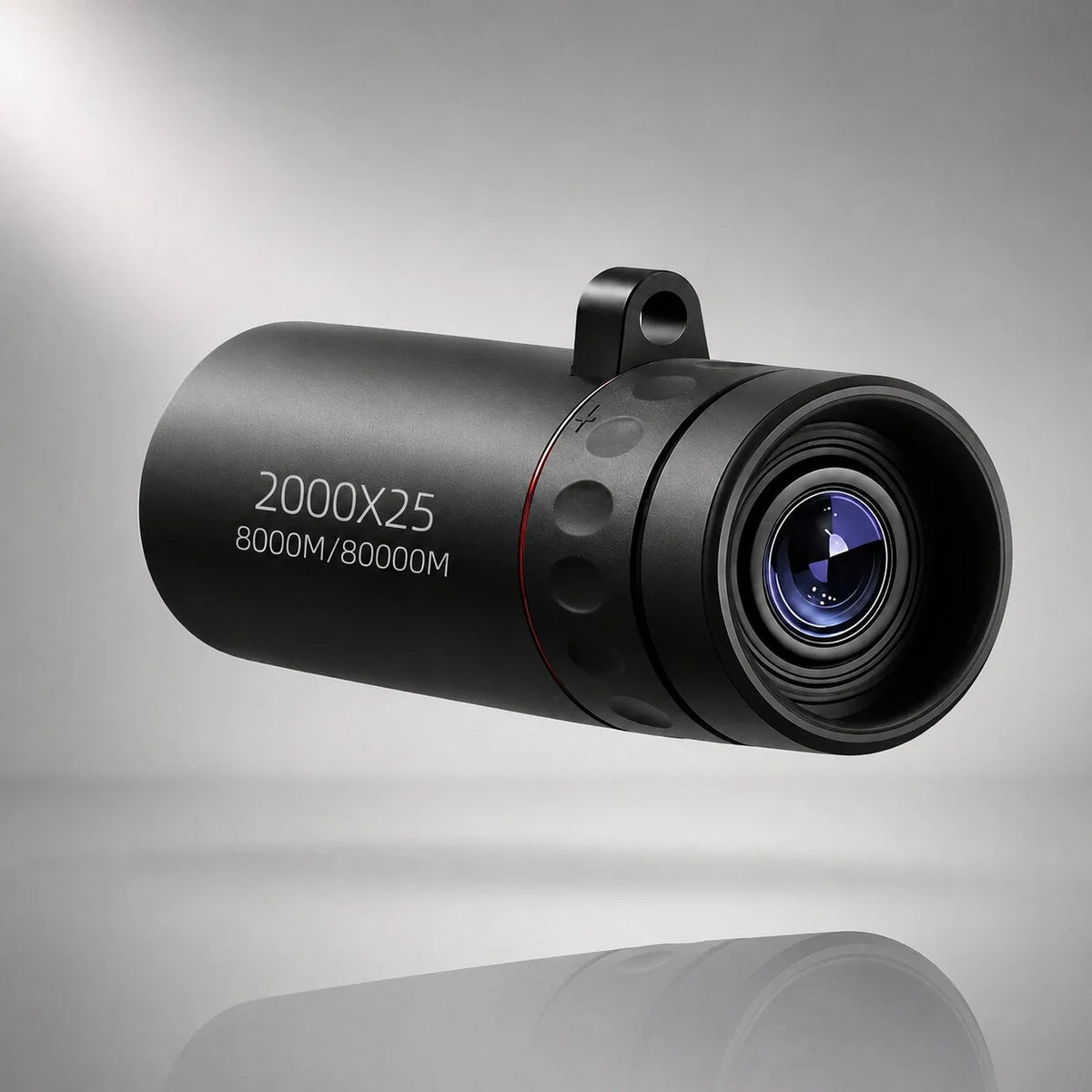 Monocular Telescope HD Optics & Smartphone Adapter Anti-Slip Grip