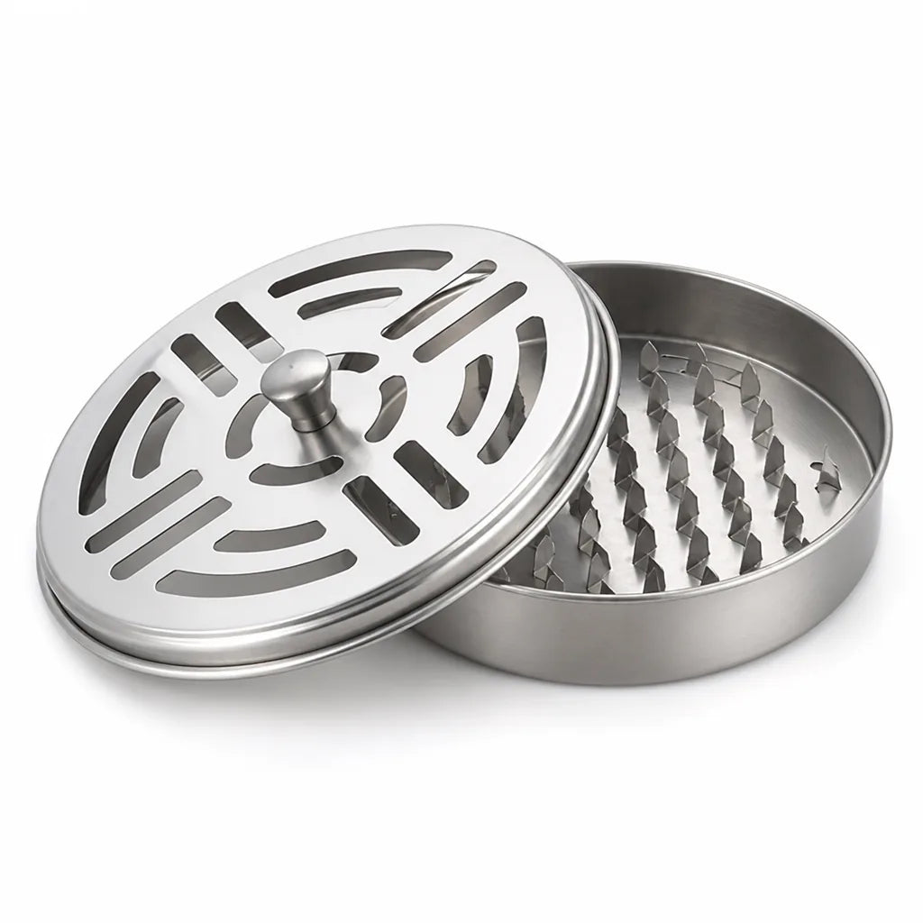 Mosquito Coil Holder Stainless Steel Serrated Ash Tray