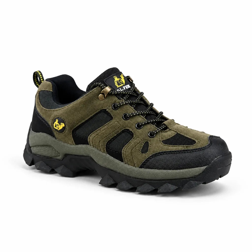 Mountaineering Shoes Water-Repellent Upper Reinforced Grip Sole