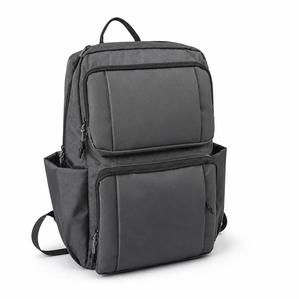 Multi-Compartment Organizer Backpack With Padded Ergonomic Straps