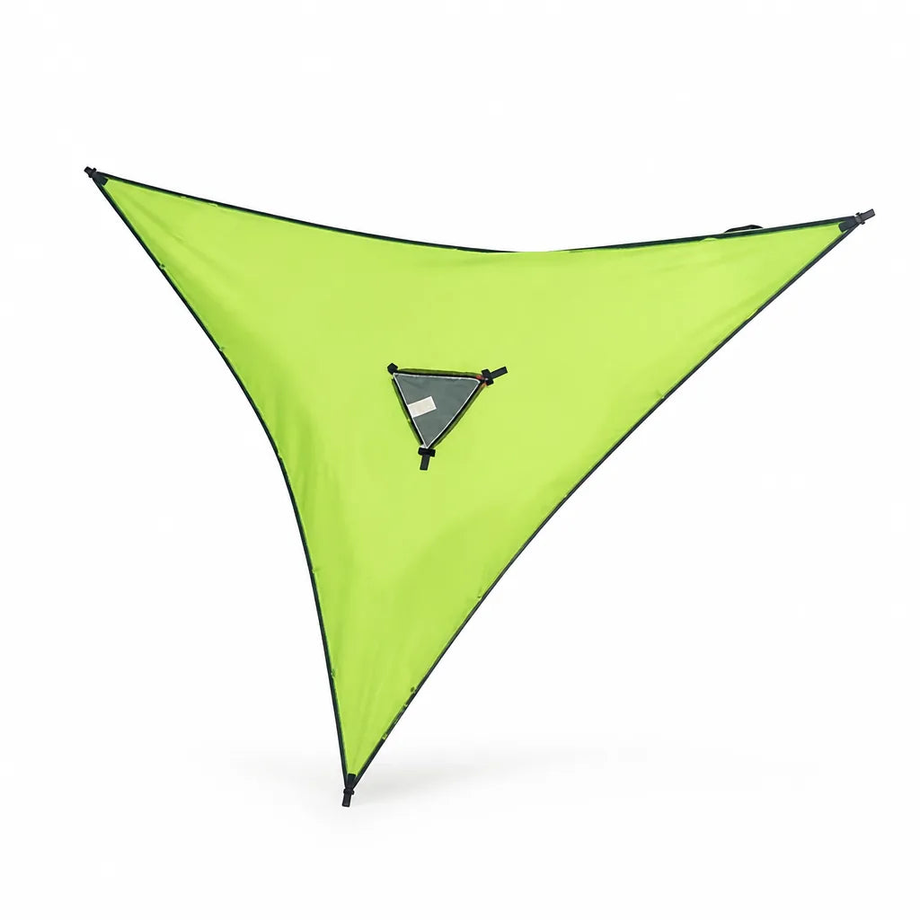 Multi-Person Ground-Floating Camping Hammock (3-Point Anchor Suspension)