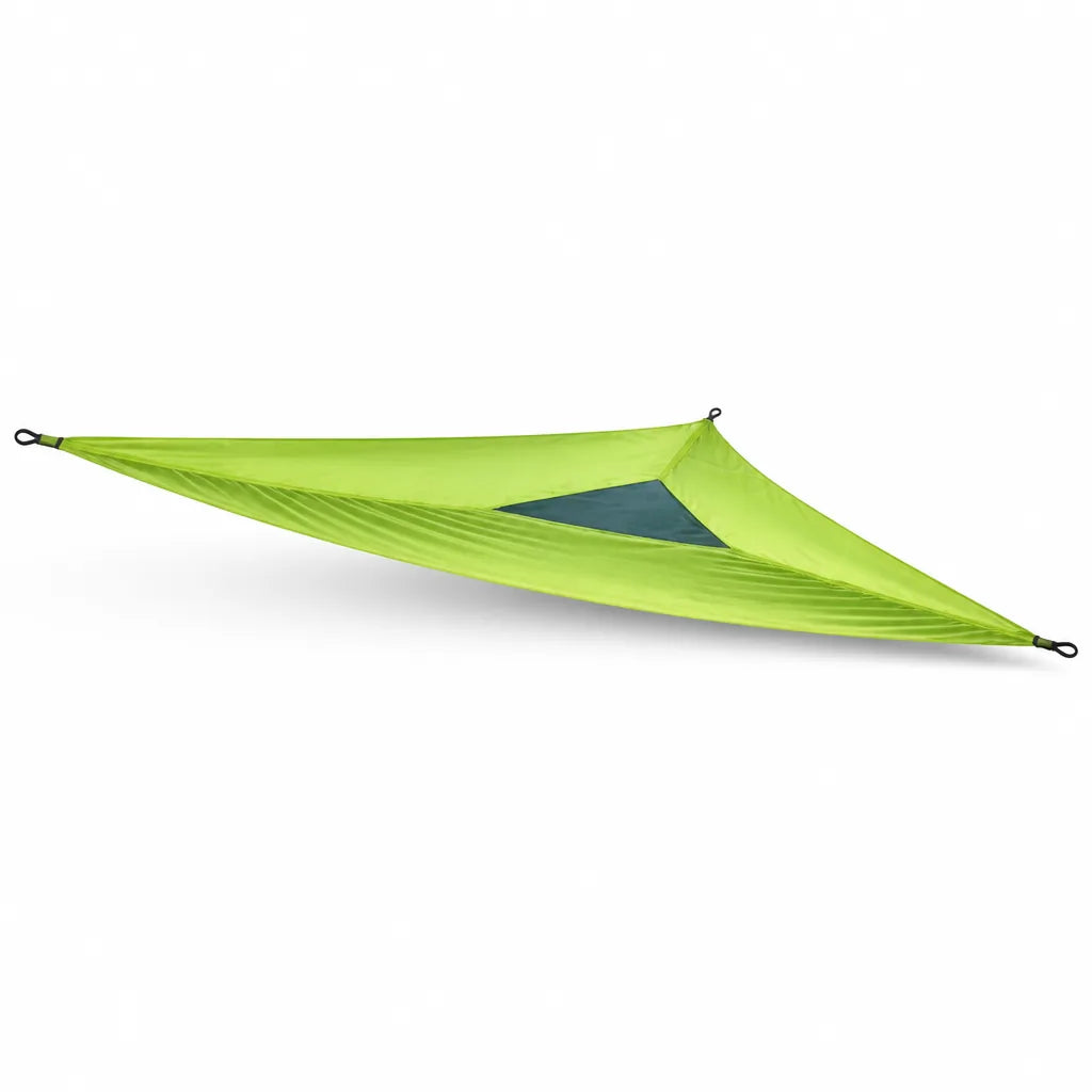 Multi-Person Ground-Floating Camping Hammock (3-Point Anchor Suspension)