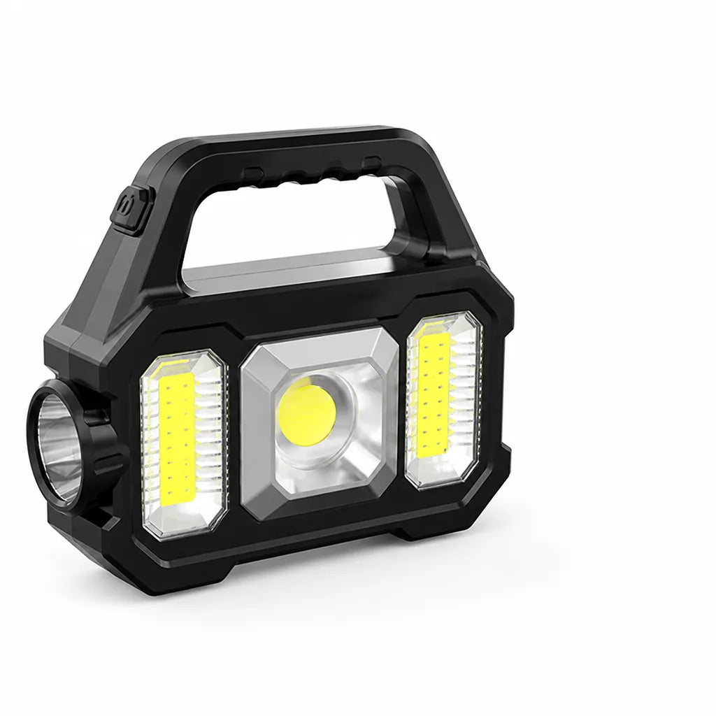 Multifunction Camping Light With Focused Beam And Side Light (Rechargeable 1200 mAh Battery)