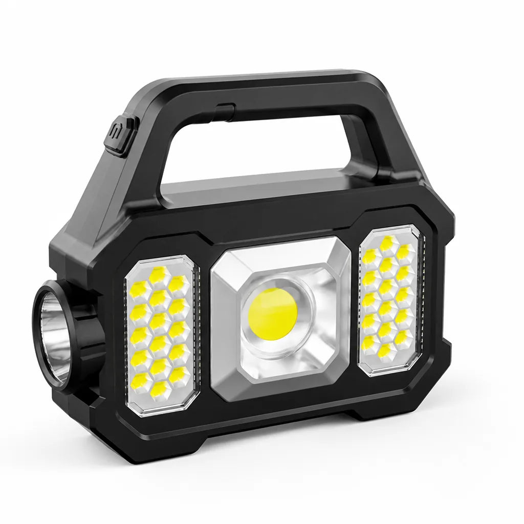 Multifunction Camping Light with Focus Beam (Side Light, Rechargeable)
