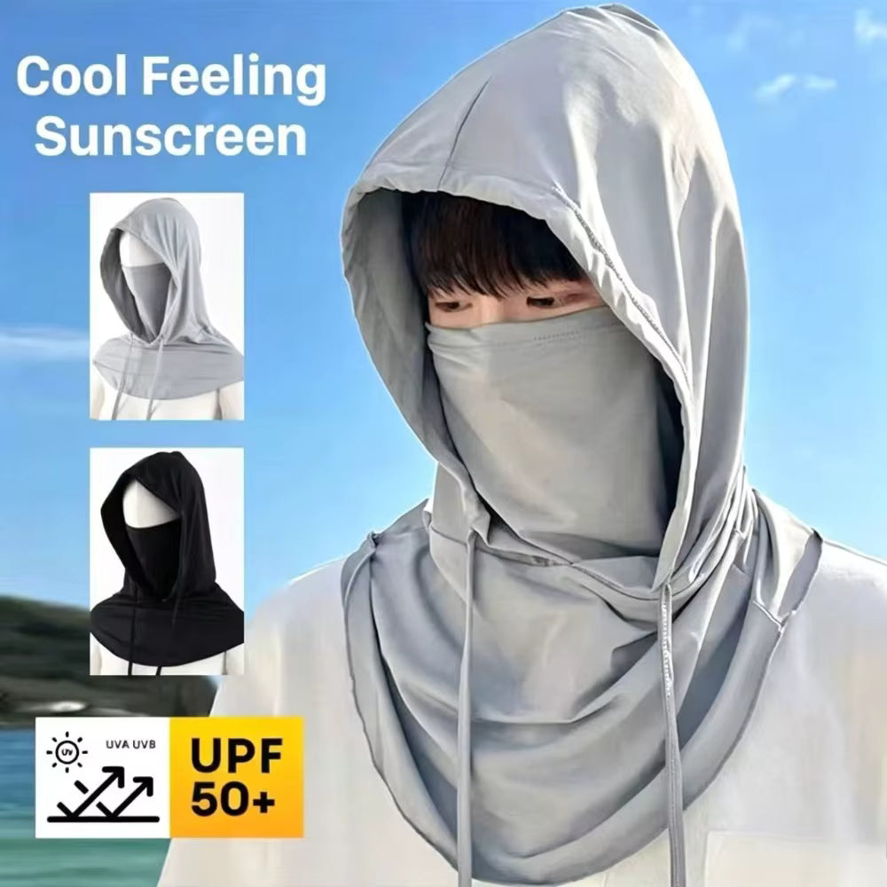Neck Gaiter UPF50+ Cooling Ice Silk 3-In-1