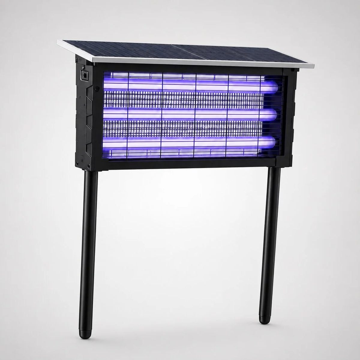 Outdoor Bug Zapper Light Solar & USB Charging Dusk-to-Dawn