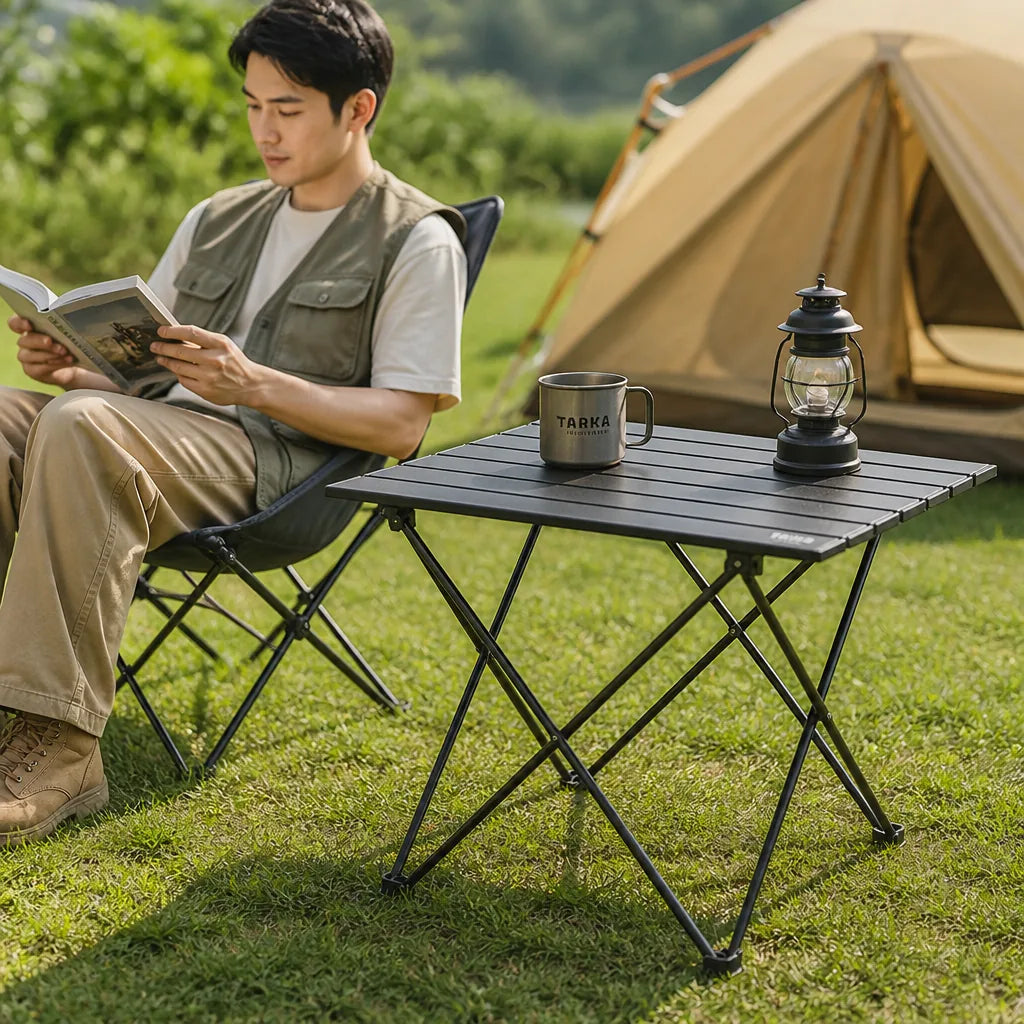 Outdoor Folding Table Ultralight Aluminum Portable