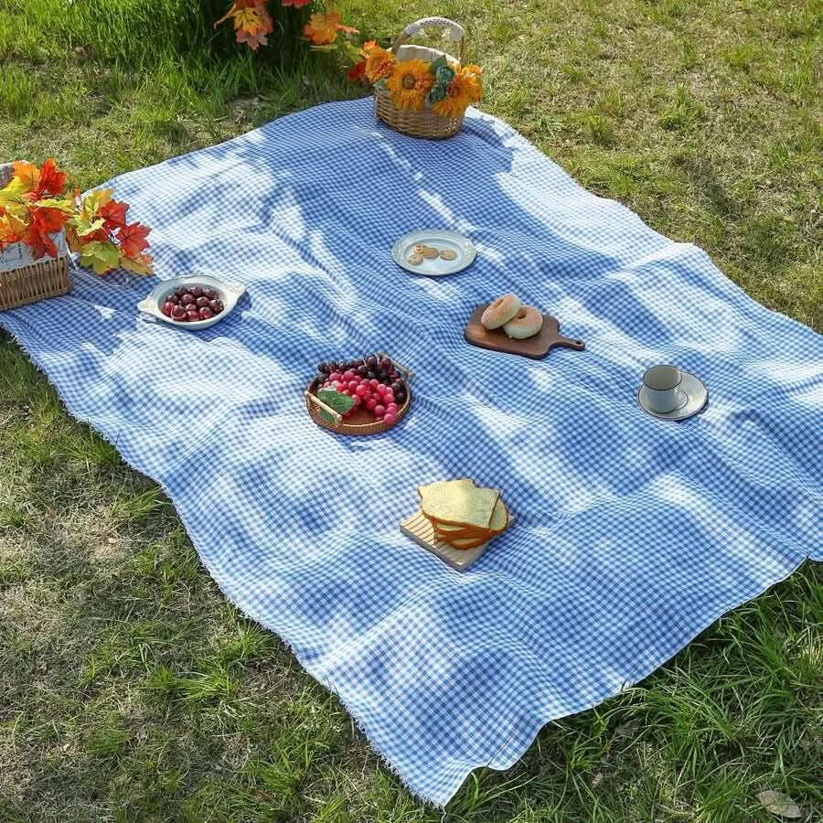 Outdoor Picnic Mat Quick-Dry Polyester Lightweight Foldable