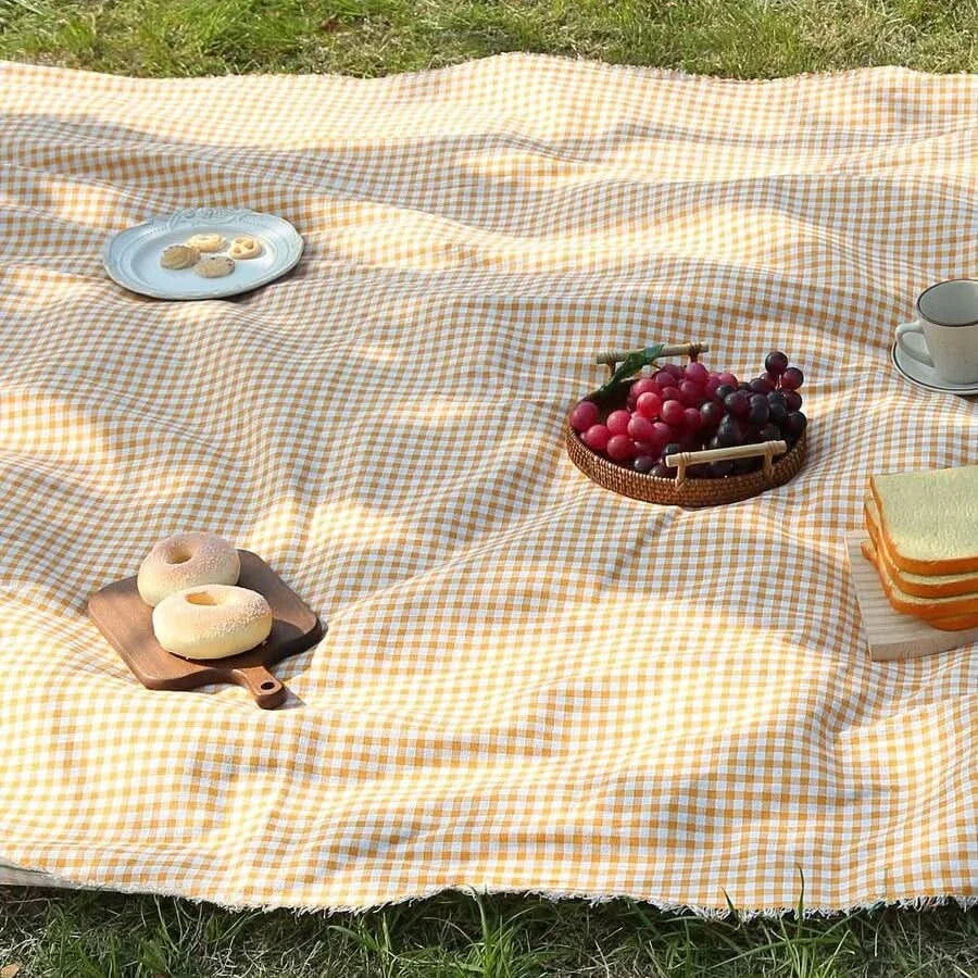 Outdoor Picnic Mat Quick-Dry Polyester Lightweight Foldable