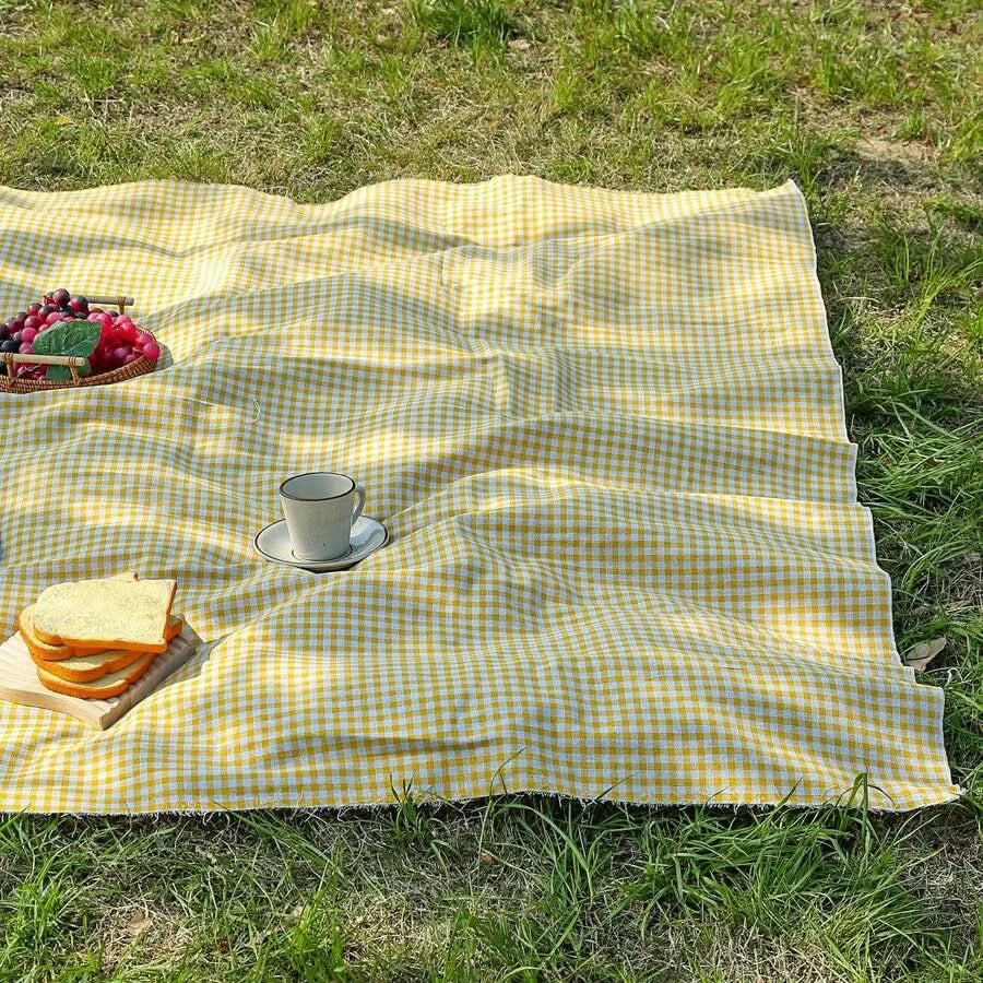Outdoor Picnic Mat Quick-Dry Polyester Lightweight Foldable