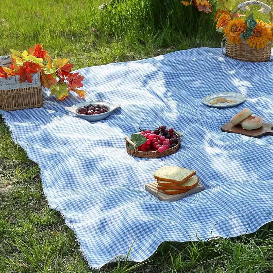 Outdoor Picnic Mat Quick-Dry Polyester Lightweight Foldable