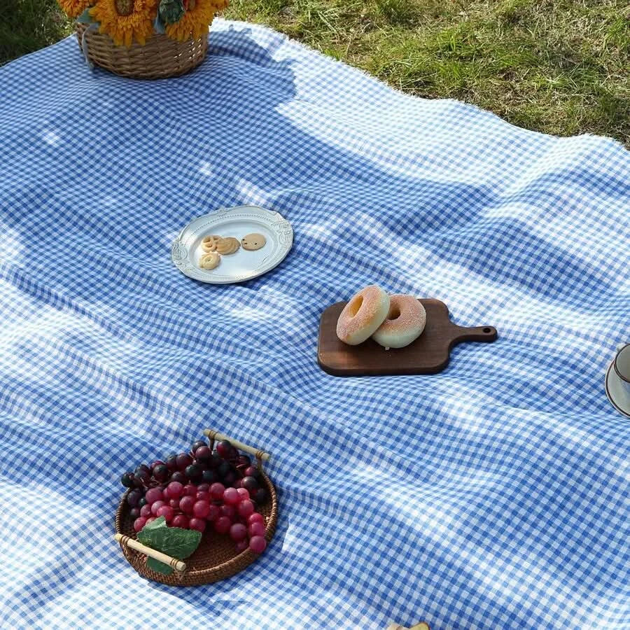 Outdoor Picnic Mat Quick-Dry Polyester Lightweight Foldable