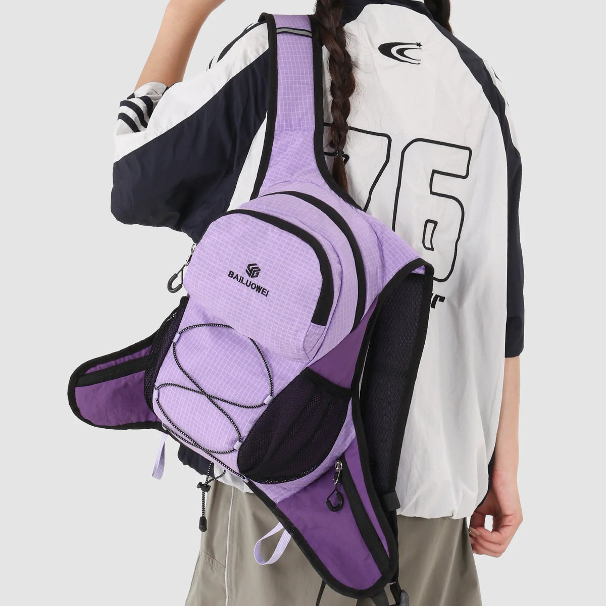 Outdoor Running Backpack Ultra-Light Breathable Multi-Compartment