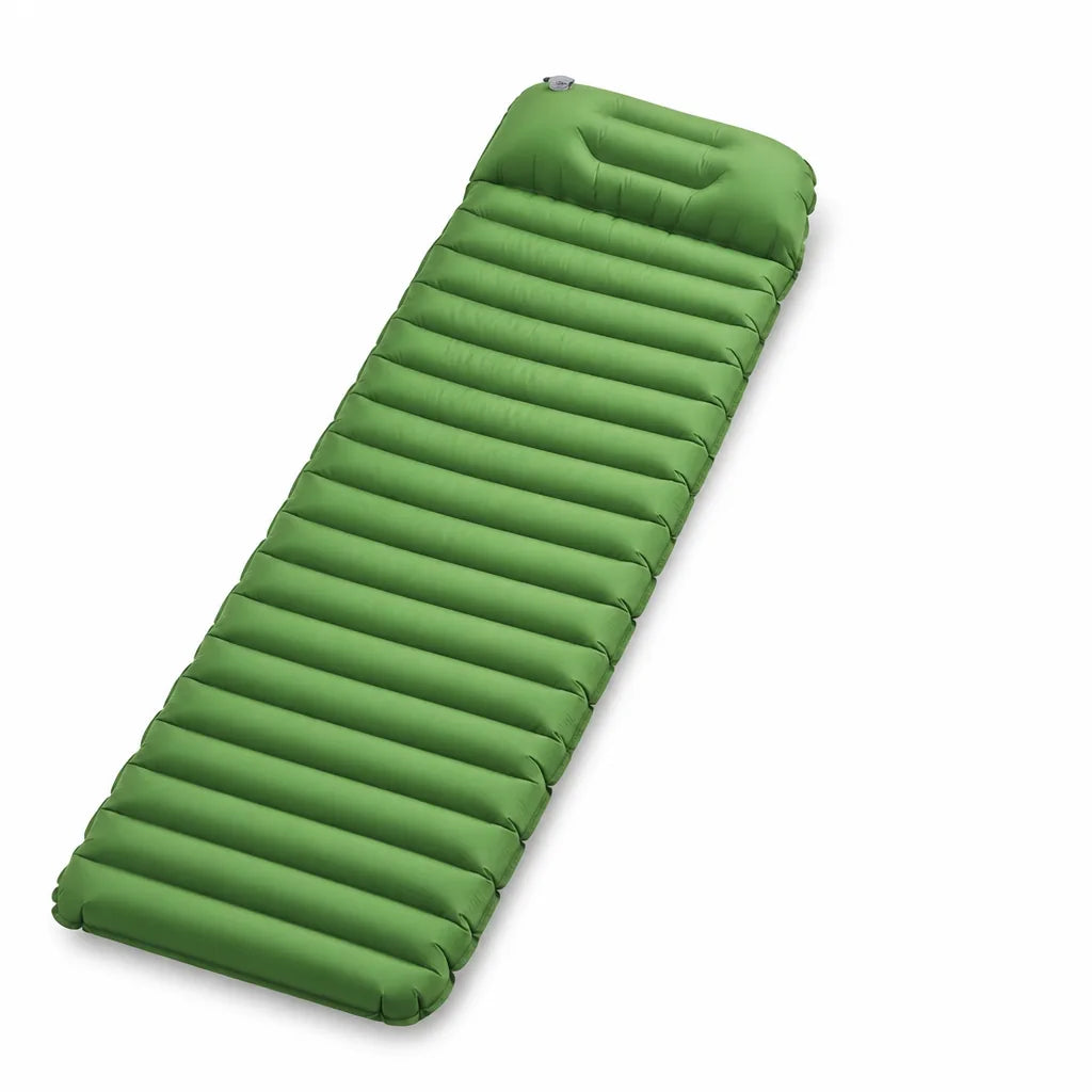 Packable Inflatable Camping Sleeping Pad (Contoured Air-Cell Surface)