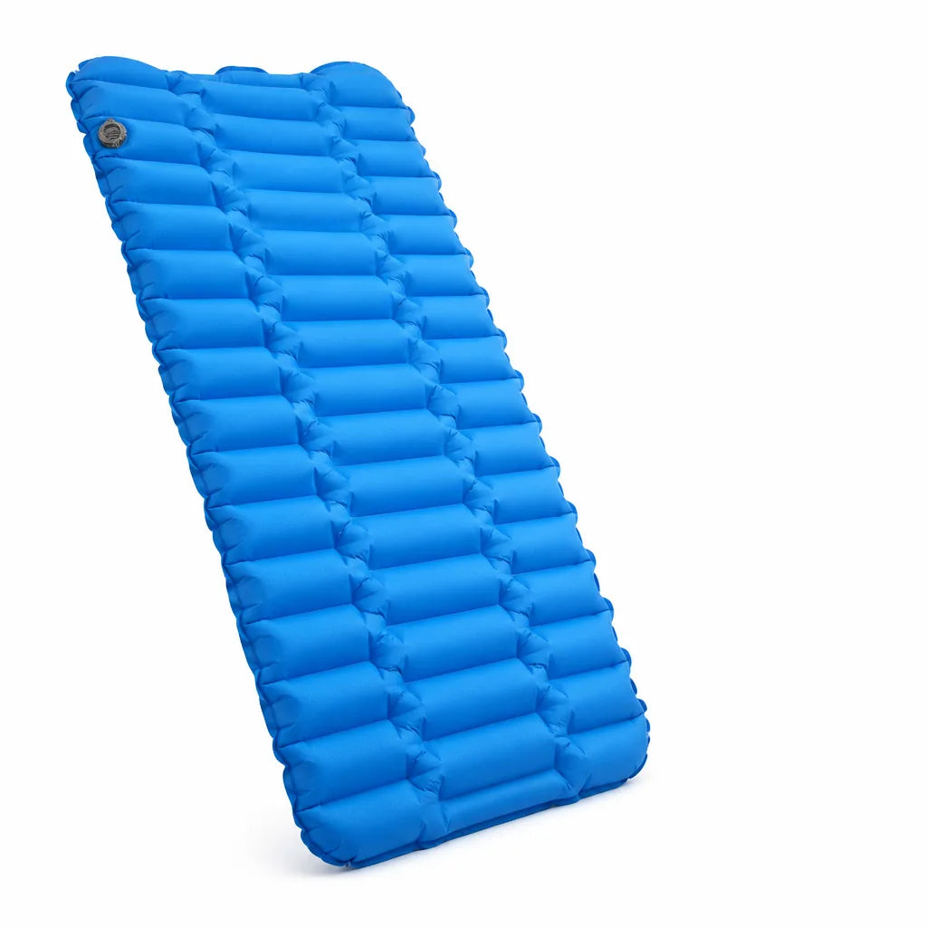 Packable Inflatable Camping Sleeping Pad (Contoured Air-Cell Surface)