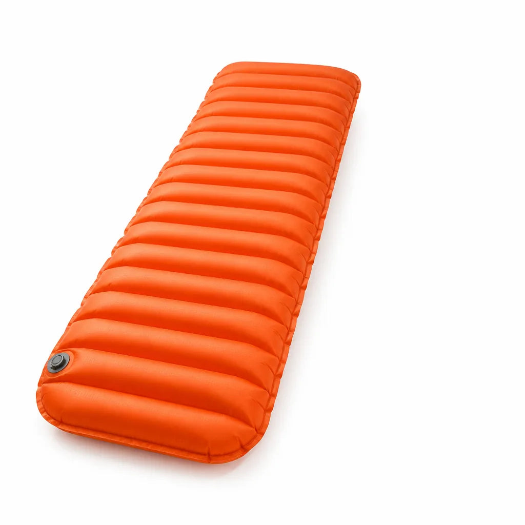 Packable Inflatable Camping Sleeping Pad (Contoured Air-Cell Surface)