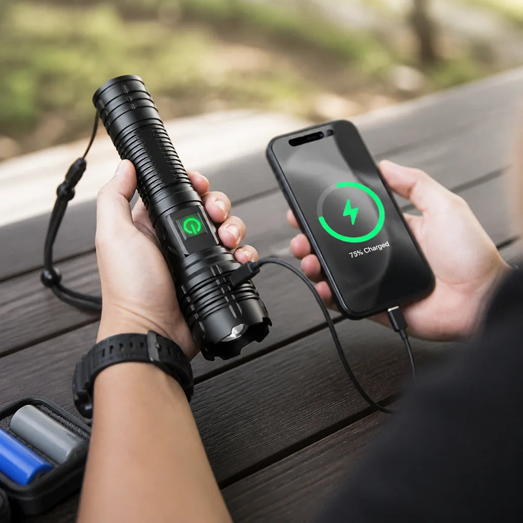 Pocket Flashlight Ultra-Bright USB-C Rechargeable