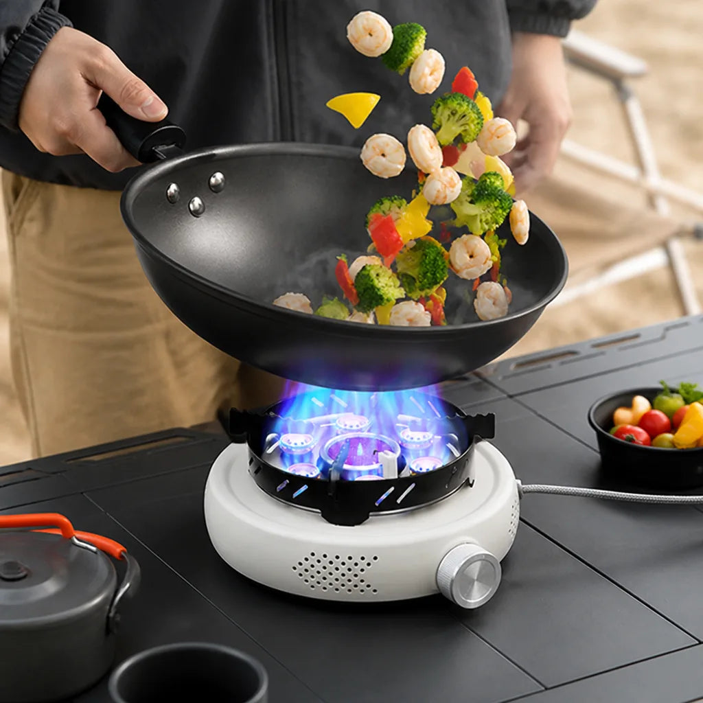 Portable Camping Stove 12800W Infrared Copper Burners