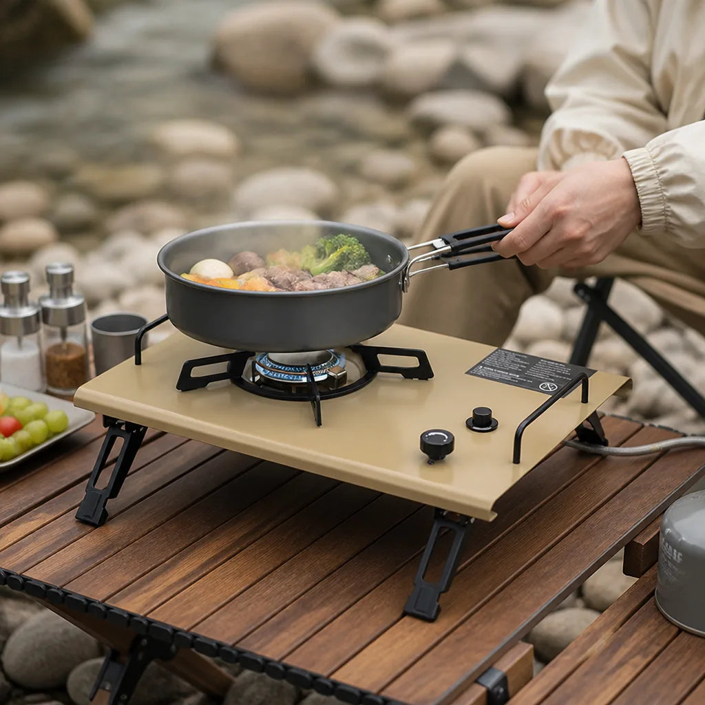 Portable Gas Stove 4000W High Power Stainless Steel