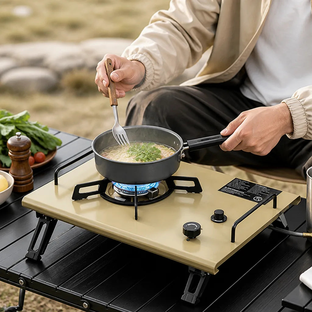 Portable Gas Stove 4000W Stainless Steel Single Burner