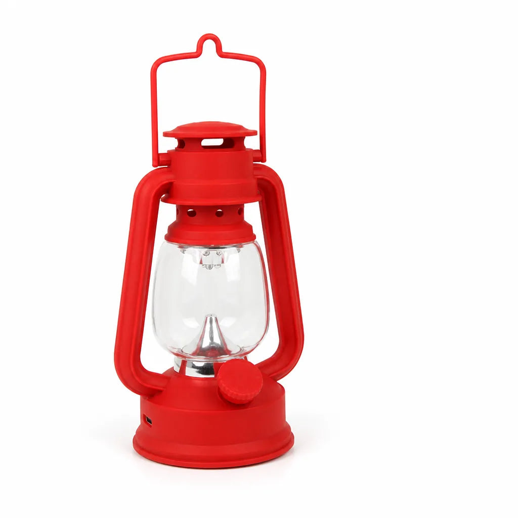 Portable LED USB Rechargeable Hurricane Lantern with Adjustable Dimming