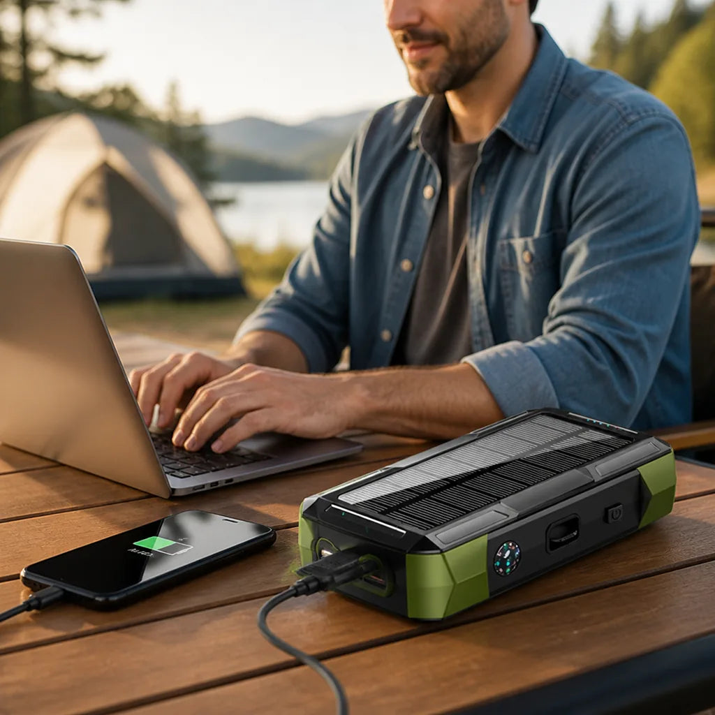 Power Bank 73,200 mAh Solar & 100W USB-C/USB-A