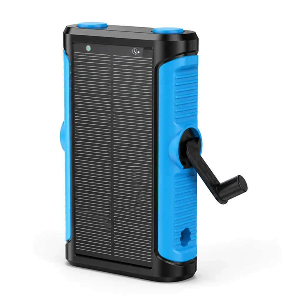 Power Bank Solar & Hand-Crank 20000 mAh Weatherproof